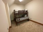Guest room with Bunkbed with Twin over Full bed